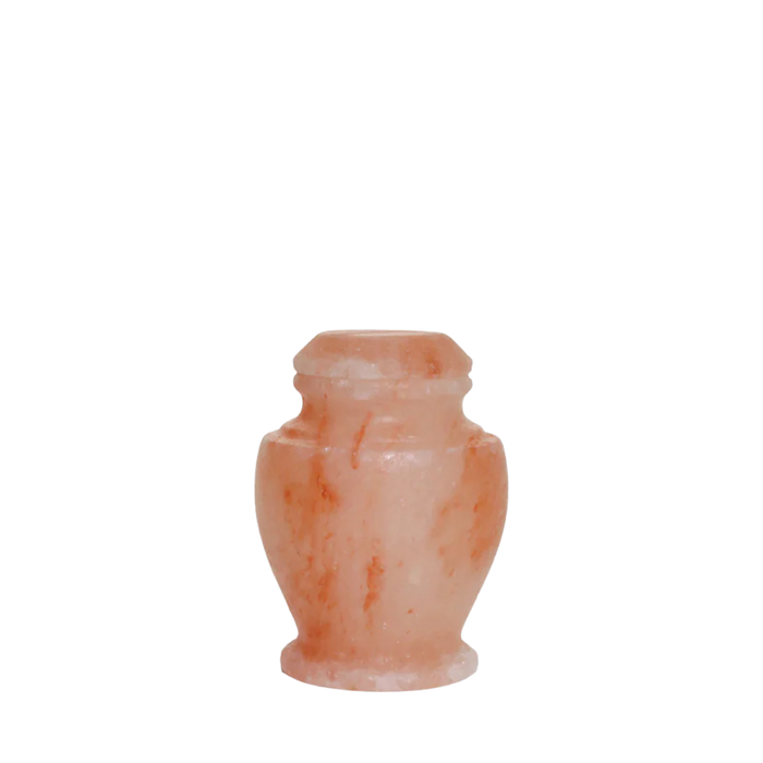 Small/Keepsake 15 Cubic Inches Carpel Rock Salt Biodegradable Funeral Cremation Urn