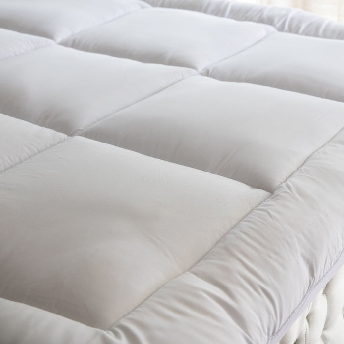 Soft As Down Mattress Topper close-up detail 2 | Soak and Sleep