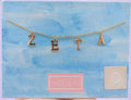 Sorority Gold Nickname Necklace - Zeta Tau Alpha