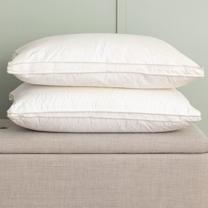 Special Buy Hungarian Goose Down Pillows close-up detail 1 | Soak and Sleep