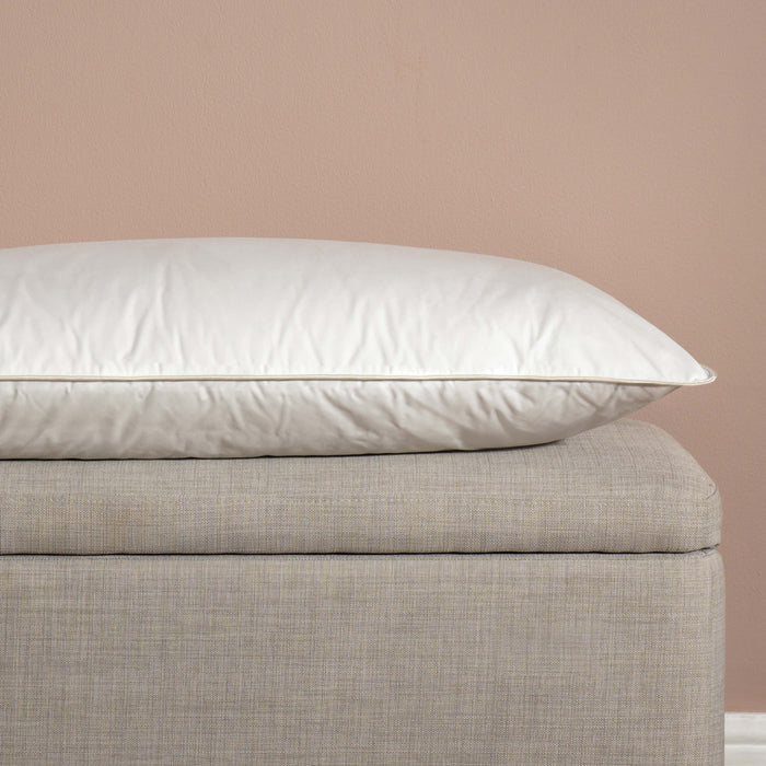 Special Buy Hungarian Goose Down Pillows styled in a bedroom 2 | Soak and Sleep