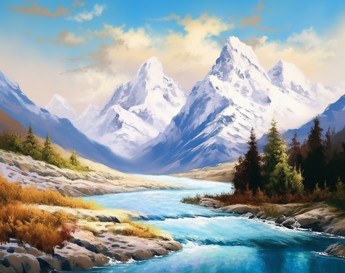 Spring Mountain Stream