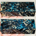 Stabilized box elder burl wood block
