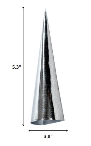 Stainless Steel Crocodile Wall Mount Pocket Vase | 5"x18"