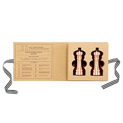 ROSE GOLD SALT + PEPPER SHAKERS