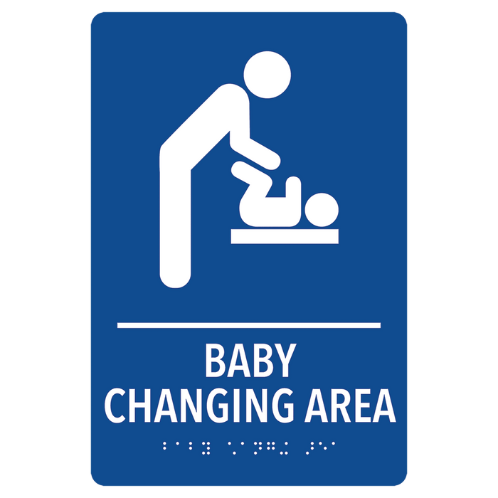 Blue / Baby Changing Station