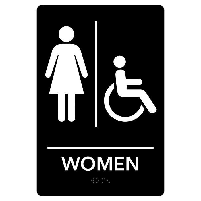 Stock ADA Compliant Signs - SA22