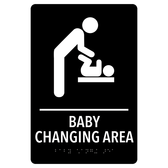Black / Baby Changing Station