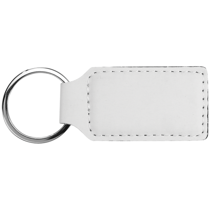 2.75" x 1.25" Subli-Tru Rectangle Keychain