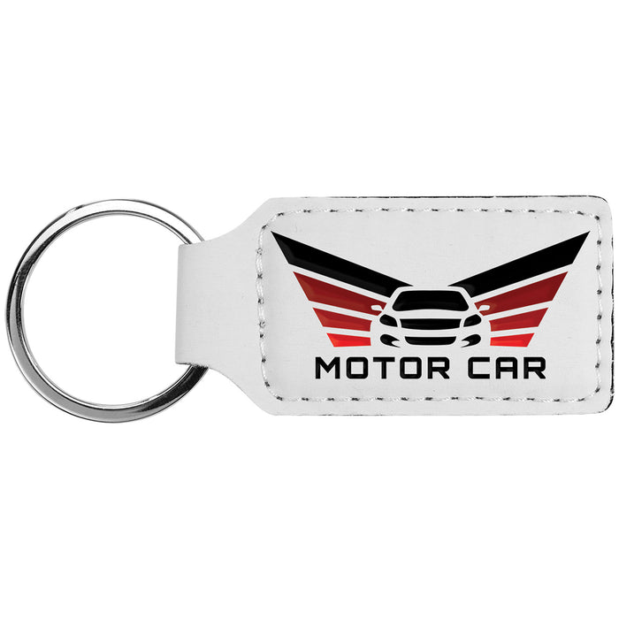 2.75" x 1.25" Subli-Tru Rectangle Keychain