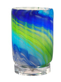 Summerland Hand Blown Art Glass Accent Lamp