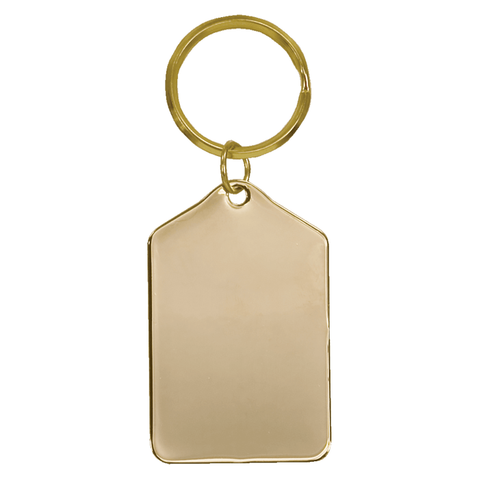 Tablet Brass Keychain - KCB06