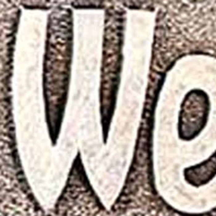 Teddy Bear Welcome Wall Plaque | 8"13"