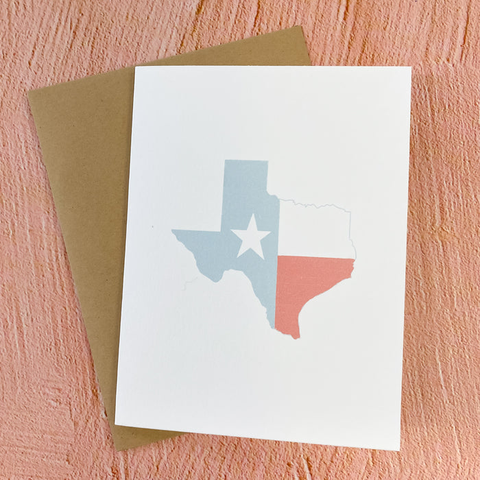 Texas Flag Card - Lyla's: Clothing & Gifts - Online and Rockwall Texas Boutique