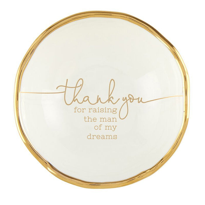 Thank You For Raising the Man Of My Dreams Jewelry Dish - Lyla's: Clothing & Gifts - Online and Rockwall Texas Boutique