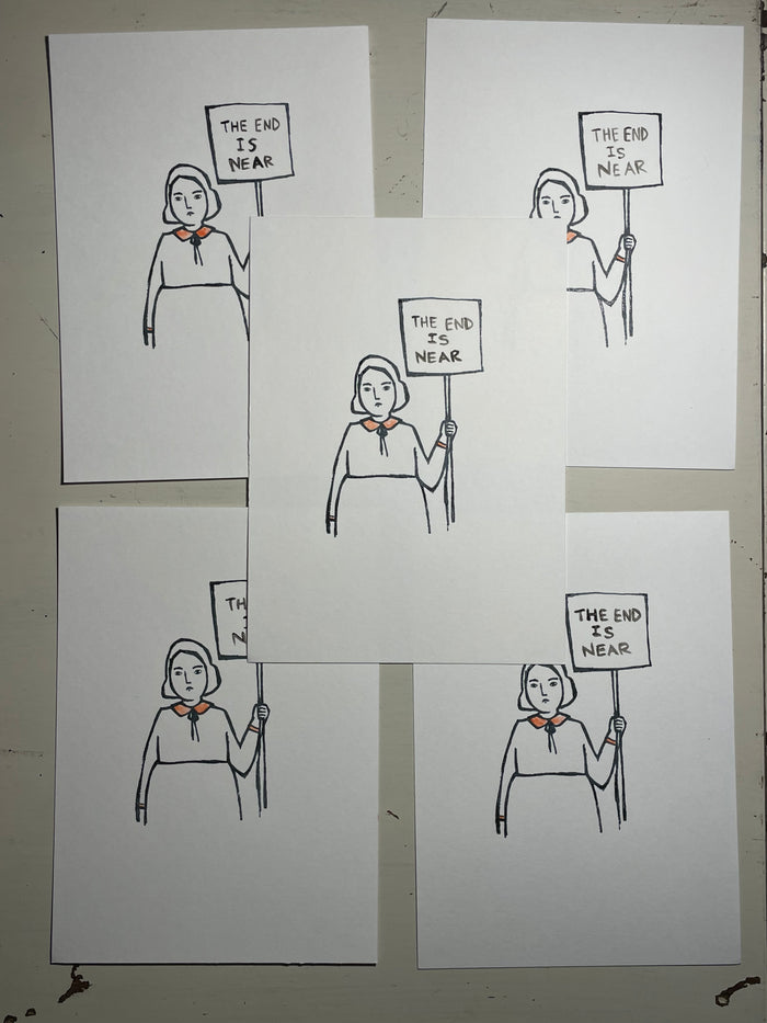 The end is near - mixed media