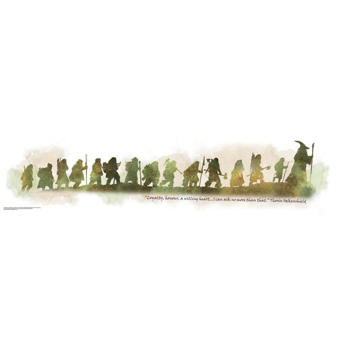 The Hobbit Movie Quote Decal Printed | Wallhogs
