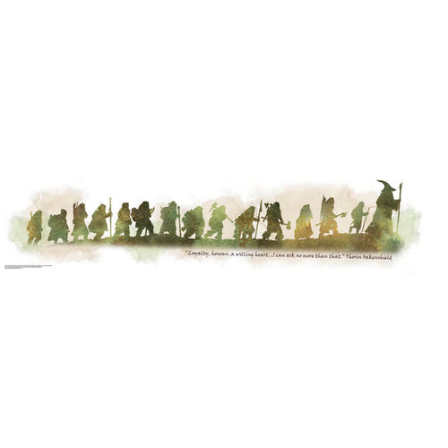 The Hobbit Movie Quote Decal Printed | Wallhogs
