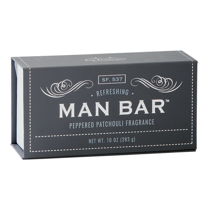The Man Bar - Peppered Patchouli - Lyla's: Clothing & Gifts - Online and Rockwall Texas Boutique