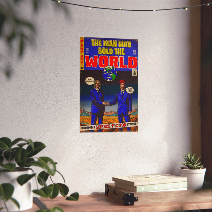 The Man Who Sold The World - Vertical Matte Posters
