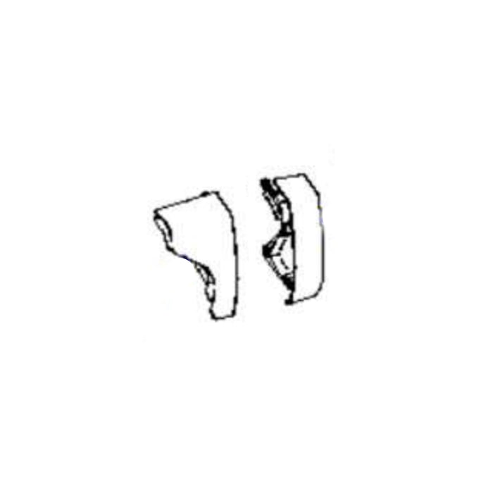 Thule LH & RH Lead Rail End Caps suit 6300