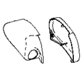 Thule LH & RH Side Caps suit 6900