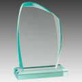 4.25" x 7.25" Tidal Series Jade Acrylic Award