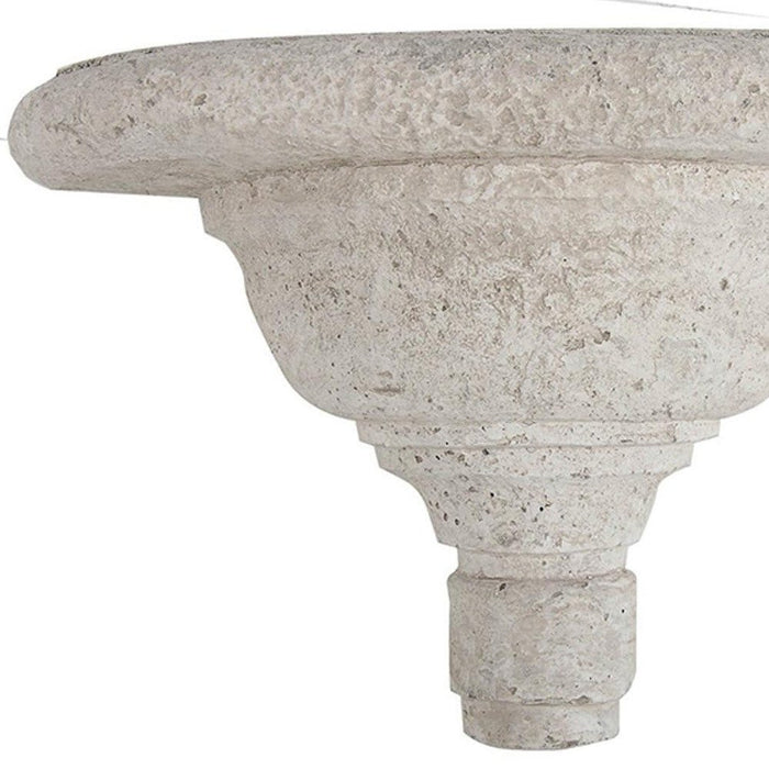 Torch Shaped Cement Wall Shelf | 6.5"x16.5"