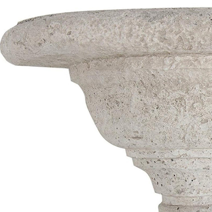 Torch Shaped Cement Wall Shelf | 6.5"x16.5"