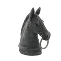 Traditional Black Polystone Sculpture