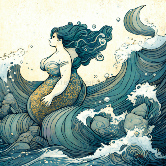 Tranquility Mermaid Paint By Numbers Kit