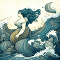 Tranquility Mermaid Paint By Numbers Kit