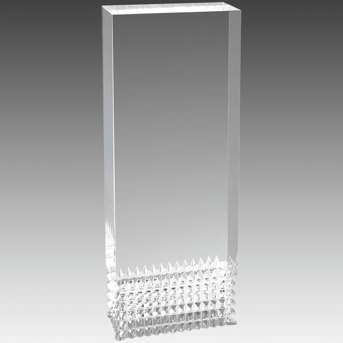 Clear/ Silver / 3" x 8"