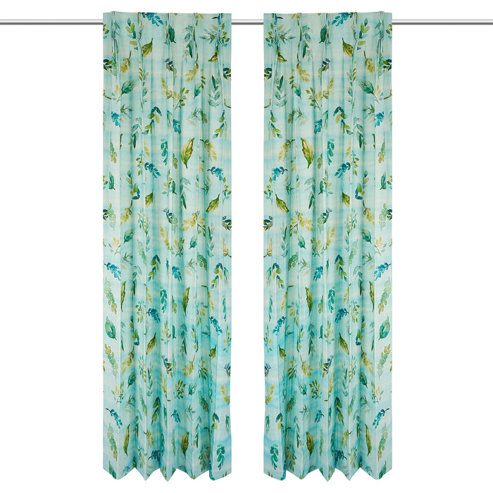 Tropical Paradise Cotton Drapes