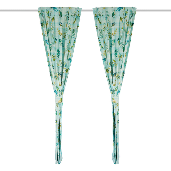 Tropical Paradise Cotton Drapes