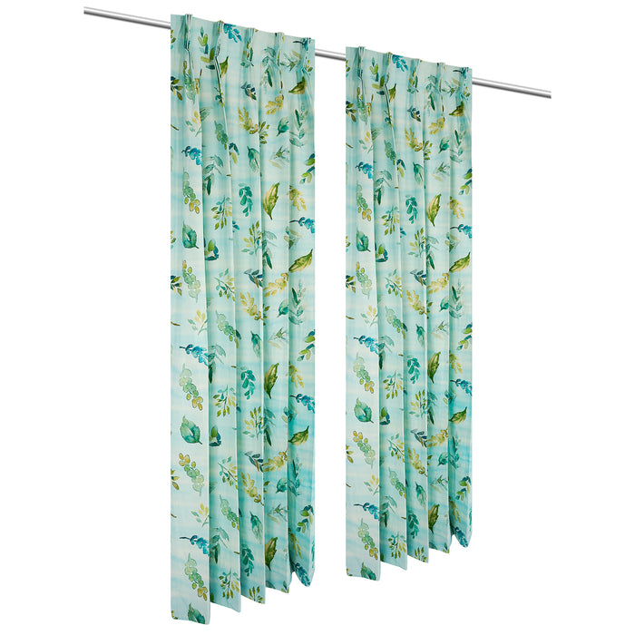 Tropical Paradise Cotton Drapes