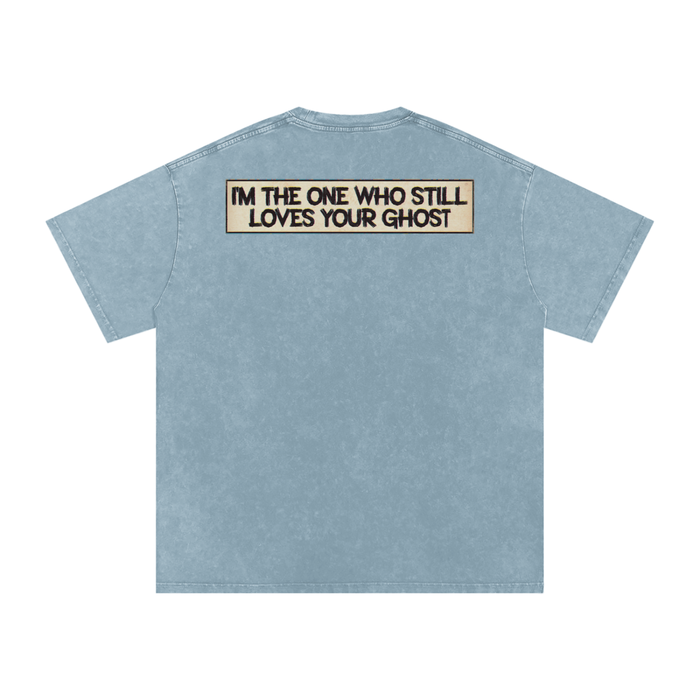 True Believer - Snow Washed Oversized Cotton T-Shirt