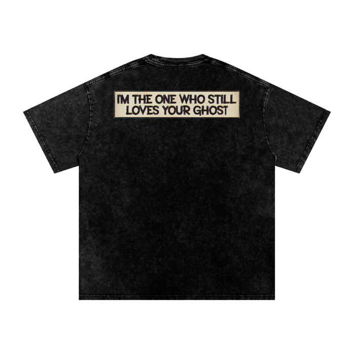 True Believer - Snow Washed Oversized Cotton T-Shirt