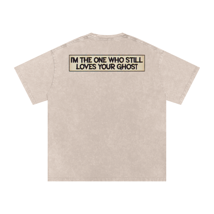 True Believer - Snow Washed Oversized Cotton T-Shirt