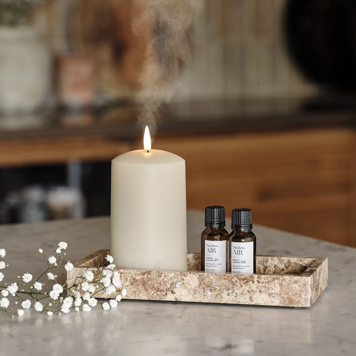 TruGlow AIR® Portable Candle Diffuser & Spring Summer Diffuser Oil Bundle