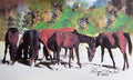 🐎 Tymeless Wonders Mustang Herd Wall Decal (3 Sizes Available)