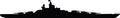 U.S. Navy Battleship I historic naval warship silhouette wall decal by Jaycee Haynes