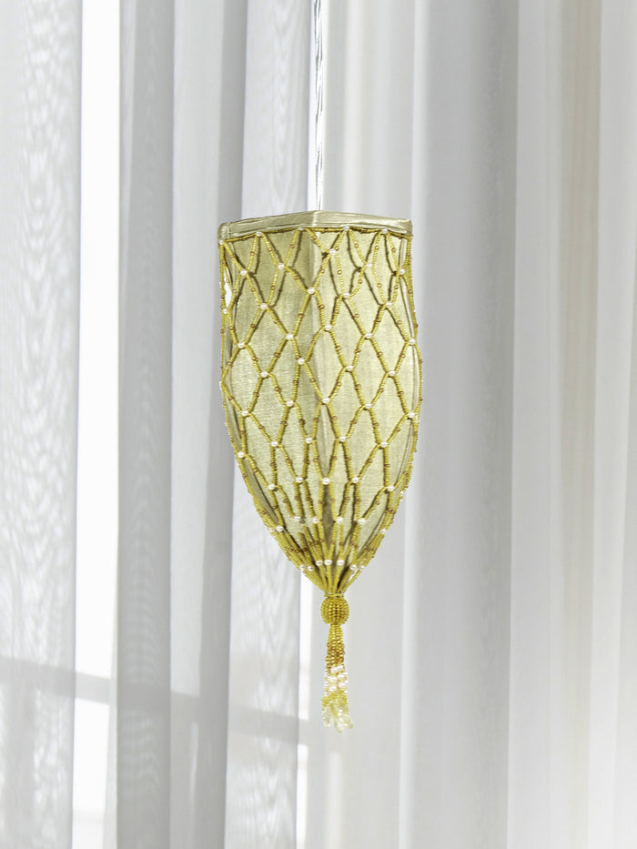 Vadio Egyptian Fabric Inverted Mini Pendant