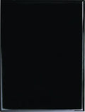 6" x 8" Value Black Piano Finish Plaque