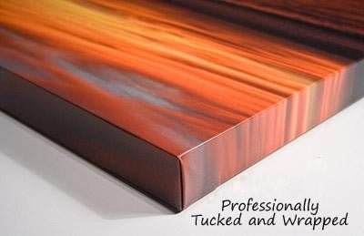 Canvas Wrapped Corners