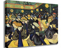 van Gogh "The Dance Hall at Arles" (1888) Canvas Printed