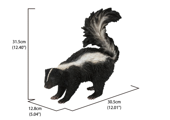 Walking Skunk Statue Hi-Line Gift Ltd.