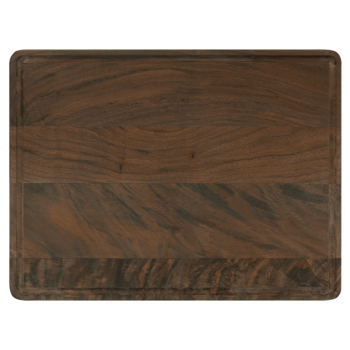 11.5" x 8.75" Walnut Cutting Board with Drip Ring
