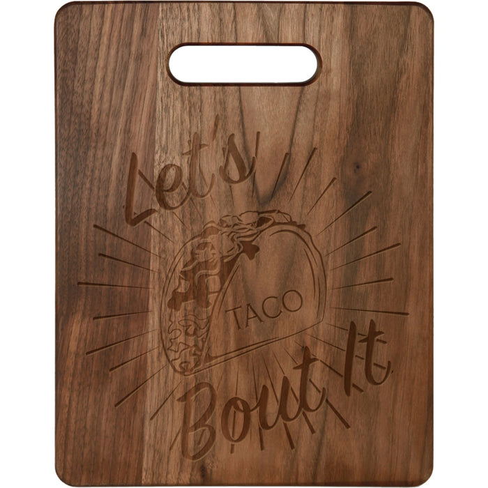 11.5" x 8.75" Walnut Cutting Board
