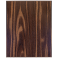 4.25" x 6" Walnut Finish Plaque with 45 Degree Bevel Edge